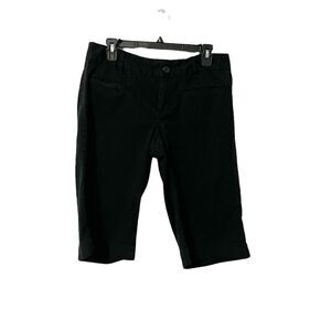 Old Navy Stretch Black Capris Pants Size 8